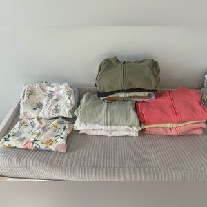 Bundle of Baby Pajamas - 6-9 and 12 months